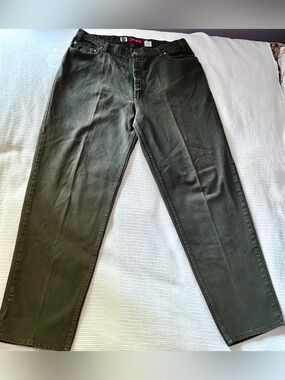 Levi’s SilverTab Loose Olive Gray Jeans 38X34 Men’s